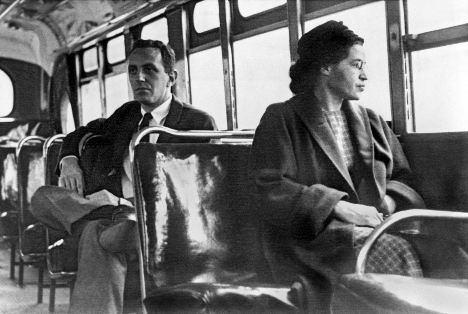 Rosa Parks a l'autobús Rosa Parks a l'autobús