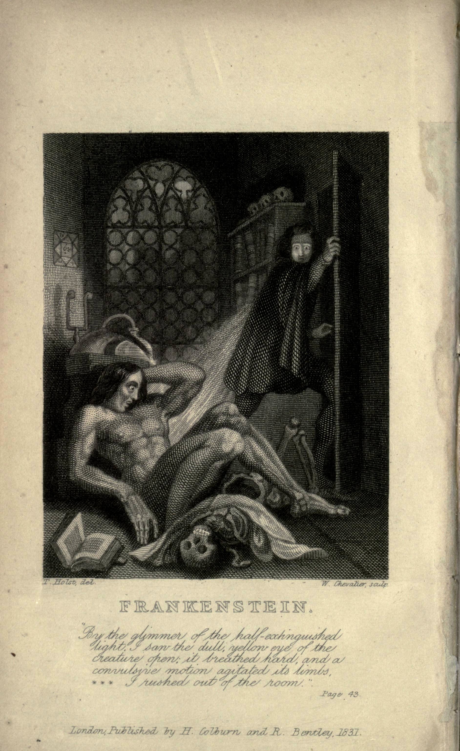 Portada de Frankenstein