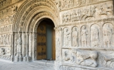 La portalada del monestir de Ripoll