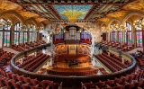 La sala de concerts del Palau de la Música Catalana