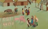 La vida en temps de pau (Il·lustració del número 7 del Petit SÀPIENS) La vida en temps de pau (Il·lustració del número 7 del Petit SÀPIENS)