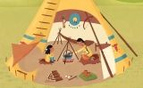 Tipi indi (I·lustració del número 6 del Petit SÀPIENS)