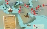 Recorregut que va realitzar Marco Polo (Il·lustració del número 9 del Petit SÀPIENS) Recorregut que va realitzar Marco Polo (Il·lustració del número 9 del Petit SÀPIENS)
