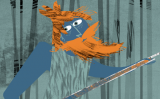 Robinson Crusoe. (Il·lustració del número 14 del Petit SÀPIENS) Robinson Crusoe. (Il·lustració del número 14 del Petit SÀPIENS)