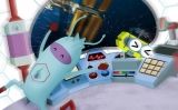 Nushu l'extraterrestre en una de les seves aventures al Petit SÀPIENS Nushu l'extraterrestre en una de les seves aventures al Petit SÀPIENS