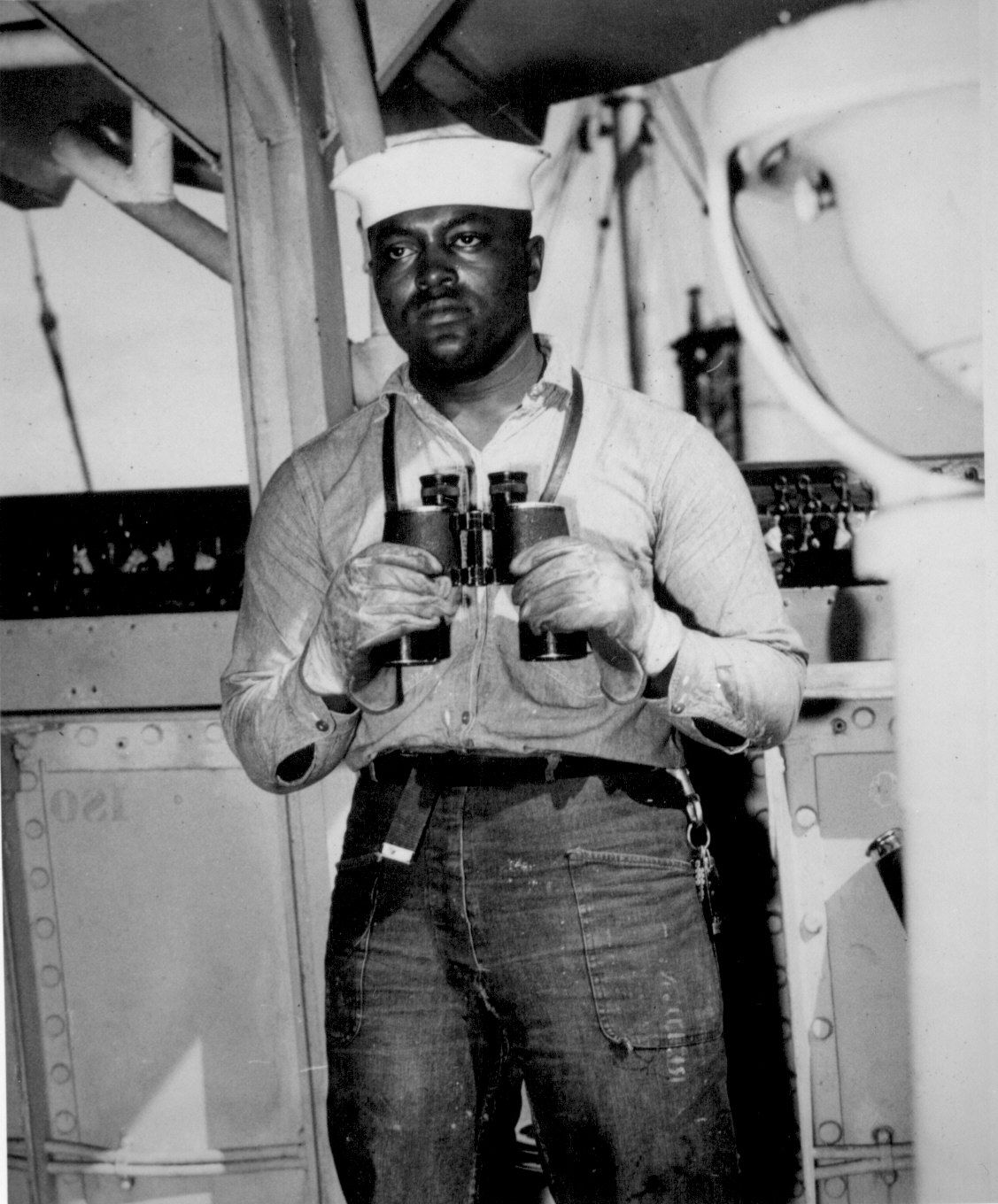 Mariner en un vaixell de guerra dels Estats Units Mariner en un vaixell de guerra dels Estats Units