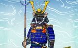 Un samurai llest per al combat