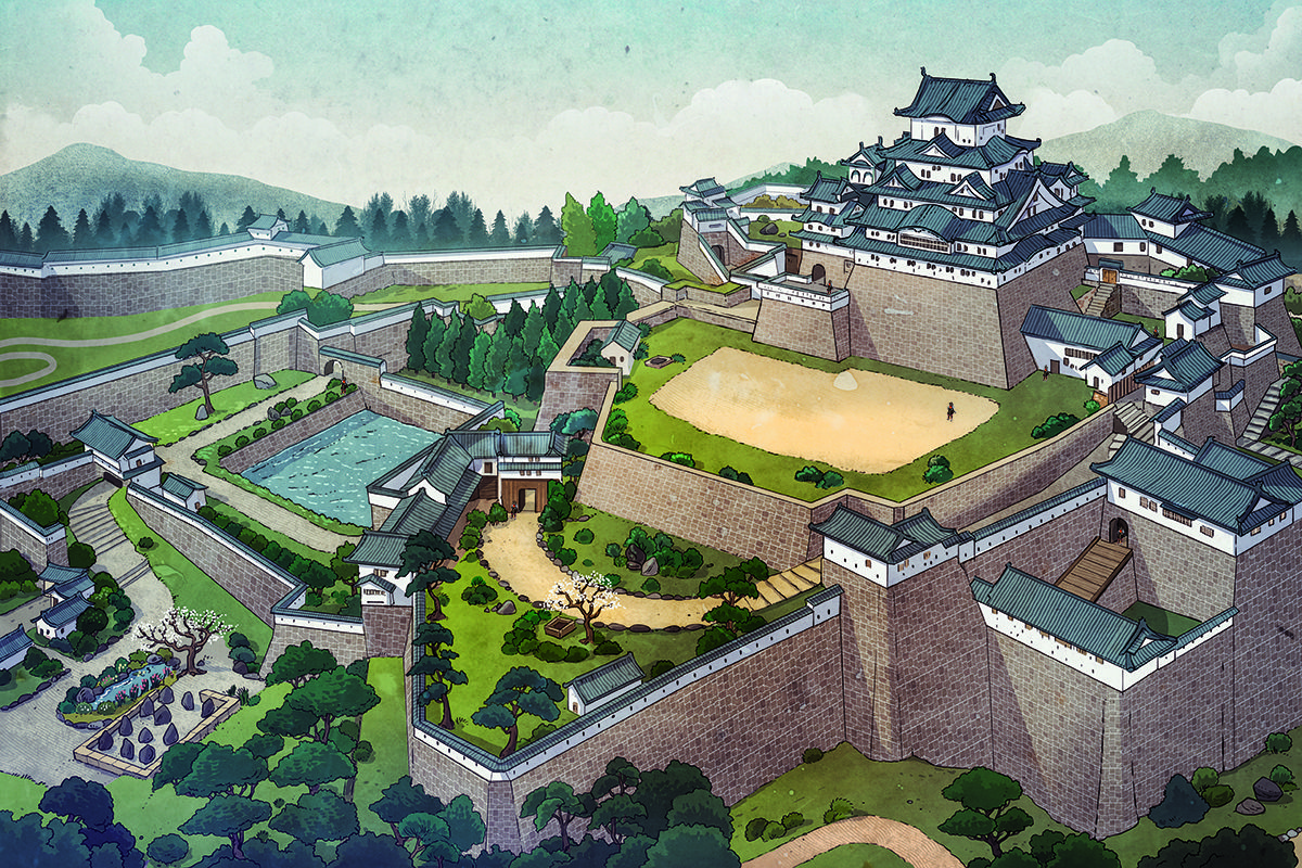 El castell de Himeji El castell de Himeji