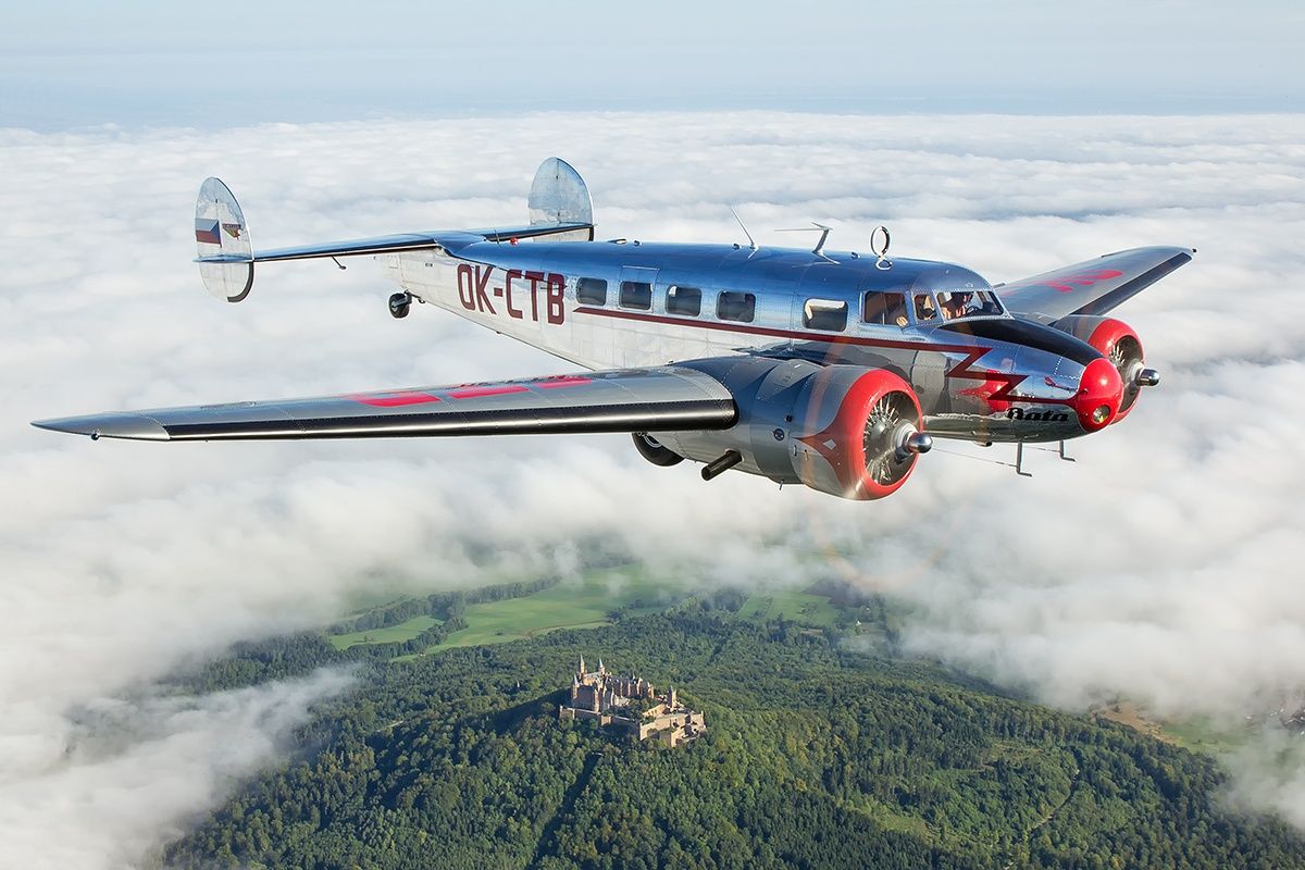 Un Lockheed L10 electra com el de l'Amelia Un Lockheed L10 electra com el de l'Amelia
