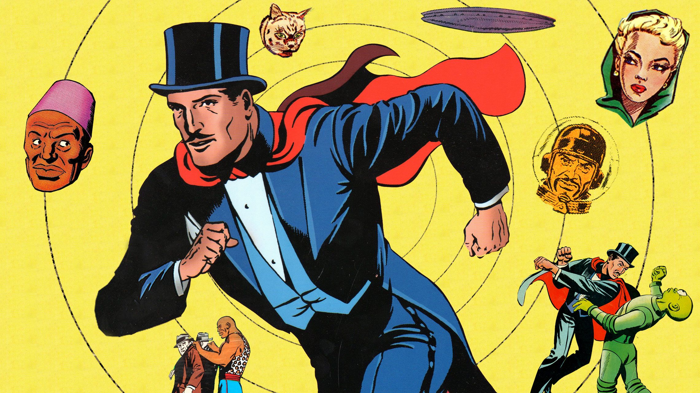 Mandrake: "No us escapareu dels meus poders!" Mandrake: "No us escapareu dels meus poders!"