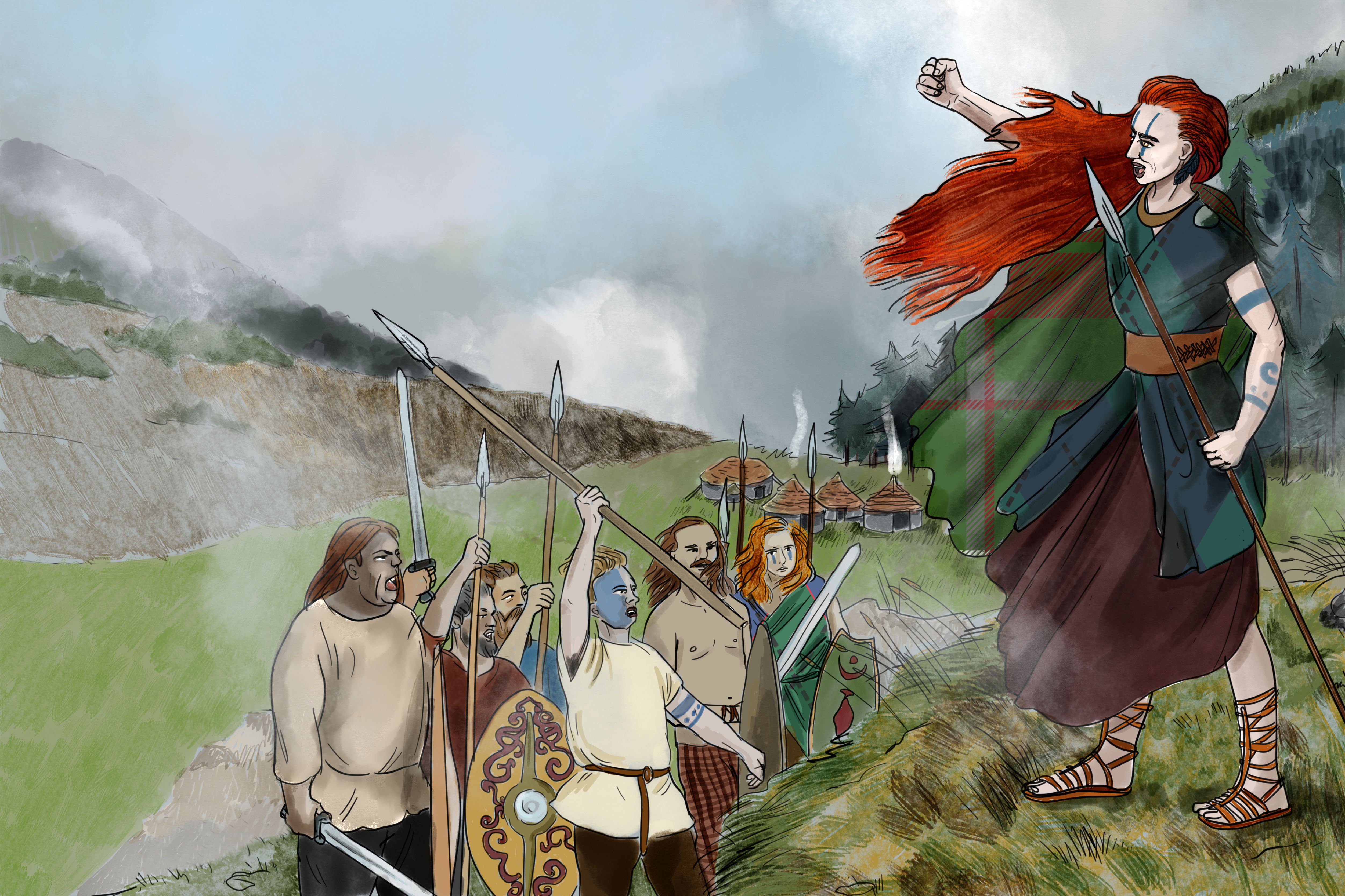 Boudicca: "Aquests romans s'han passat de la ratlla!" Boudicca: "Aquests romans s'han passat de la ratlla!"