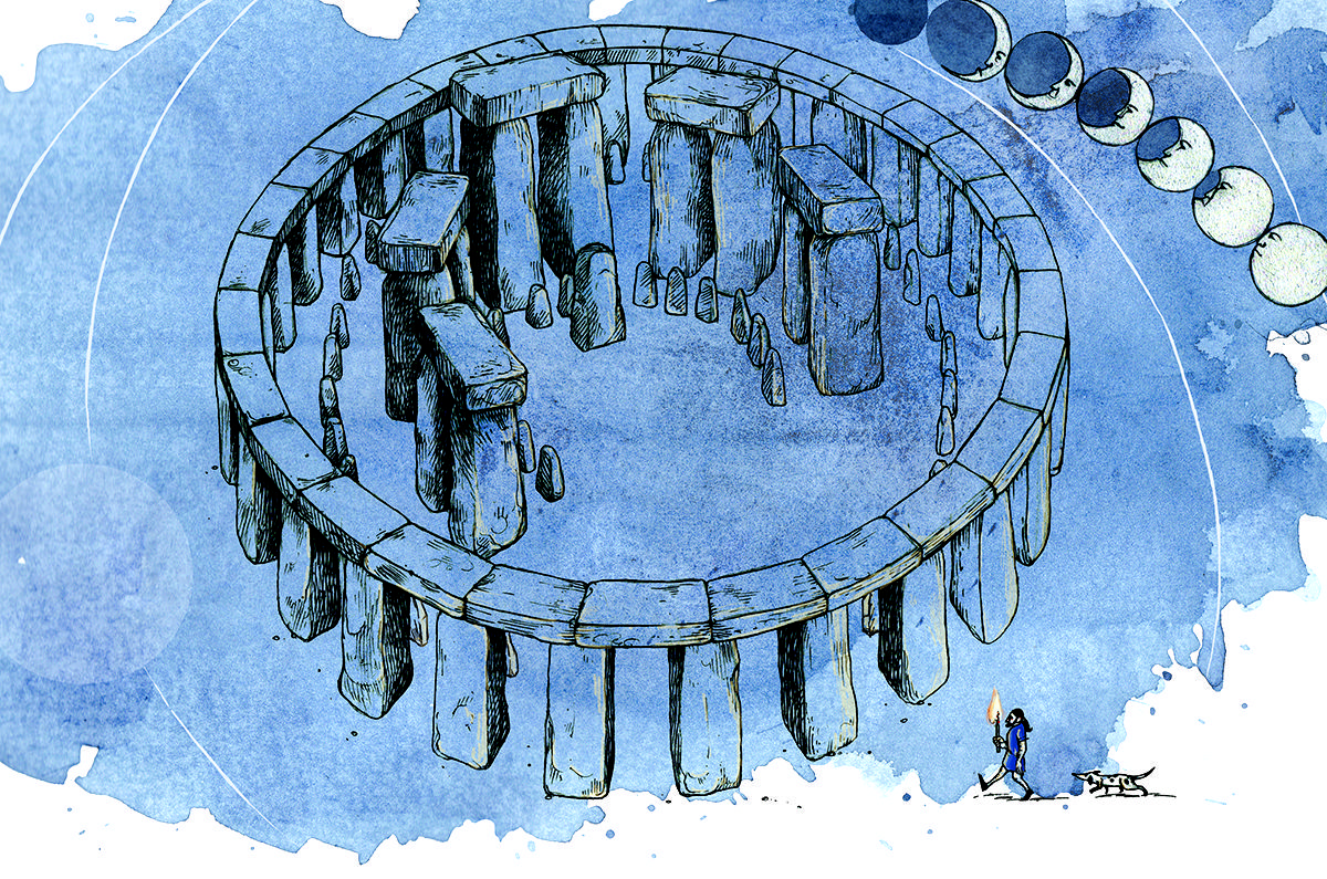 Així devia ser Stonehenge acabat amb totes les pedres Així devia ser Stonehenge acabat amb totes les pedres