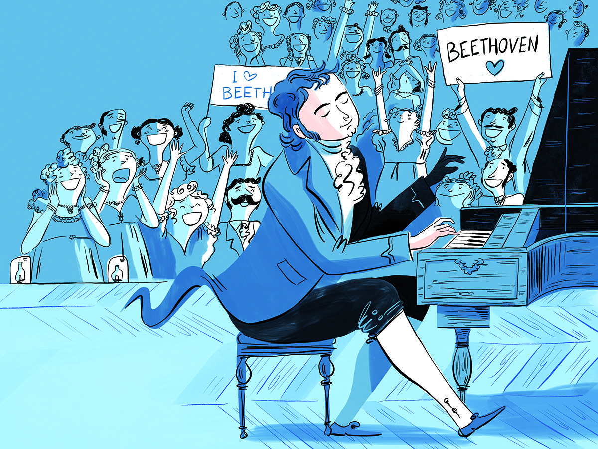 Quan Beethoven tocava el piano, el públic l'adorava Quan Beethoven tocava el piano, el públic l'adorava