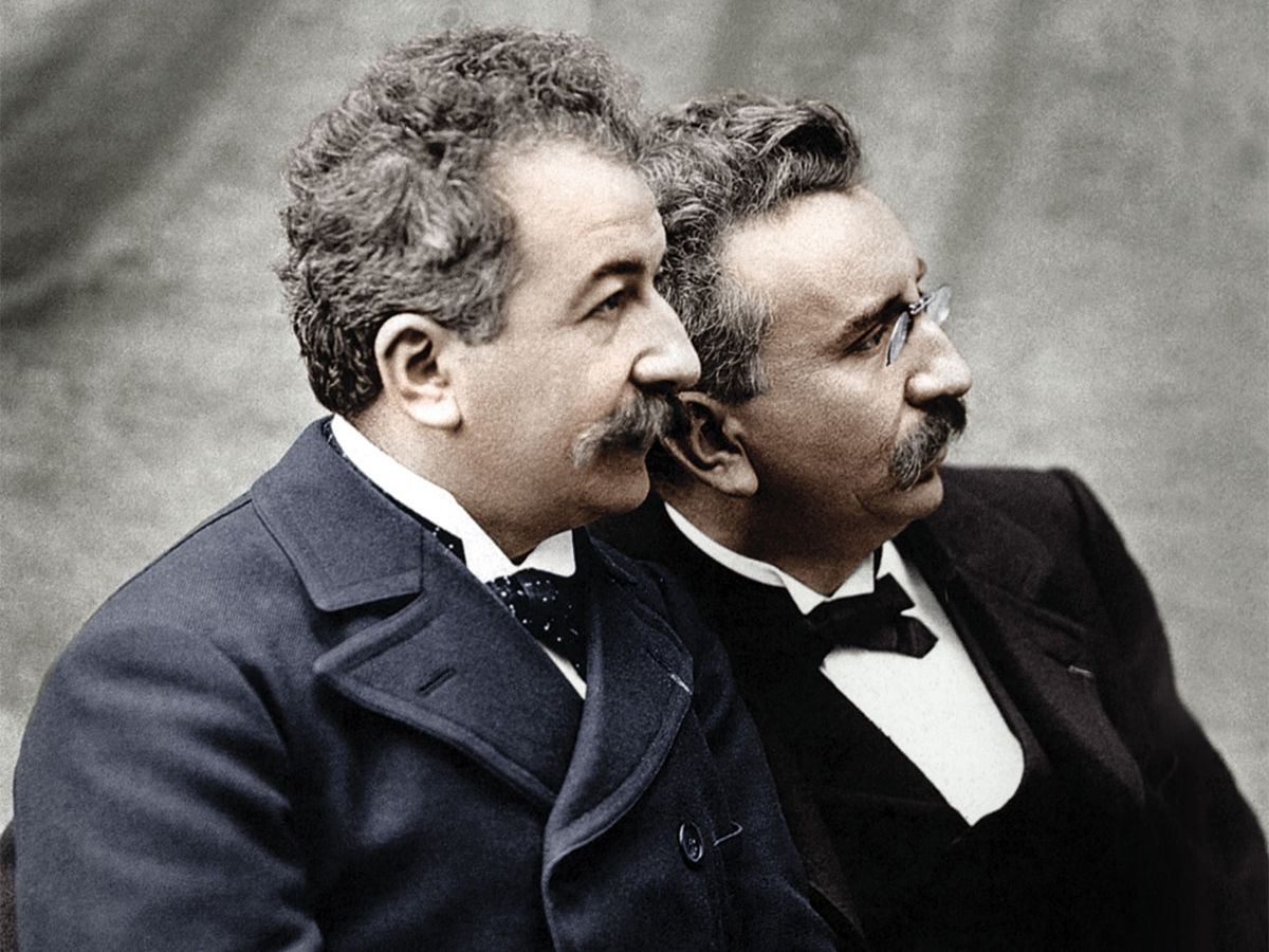 Els germans Auguste i Louis Lumière Els germans Auguste i Louis Lumière