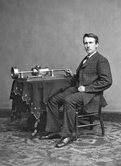 El jove Edison estava sempre capficat fent invents