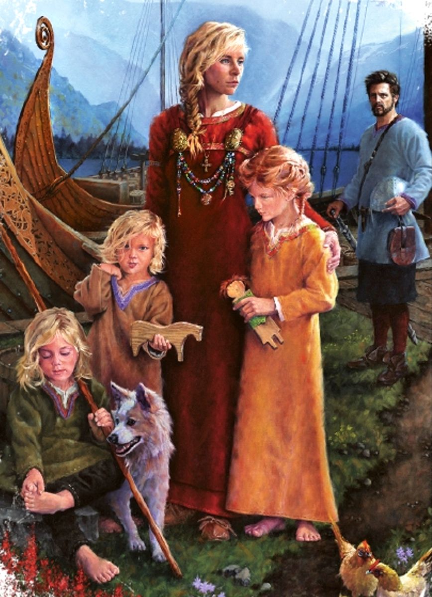 Una família viking Una família viking