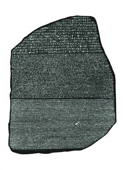 La pedra de Rosetta