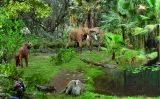 Reconstrucció del paisatge de fa 12 milions d'anys Reconstrucció del paisatge de fa 12 milions d'anys