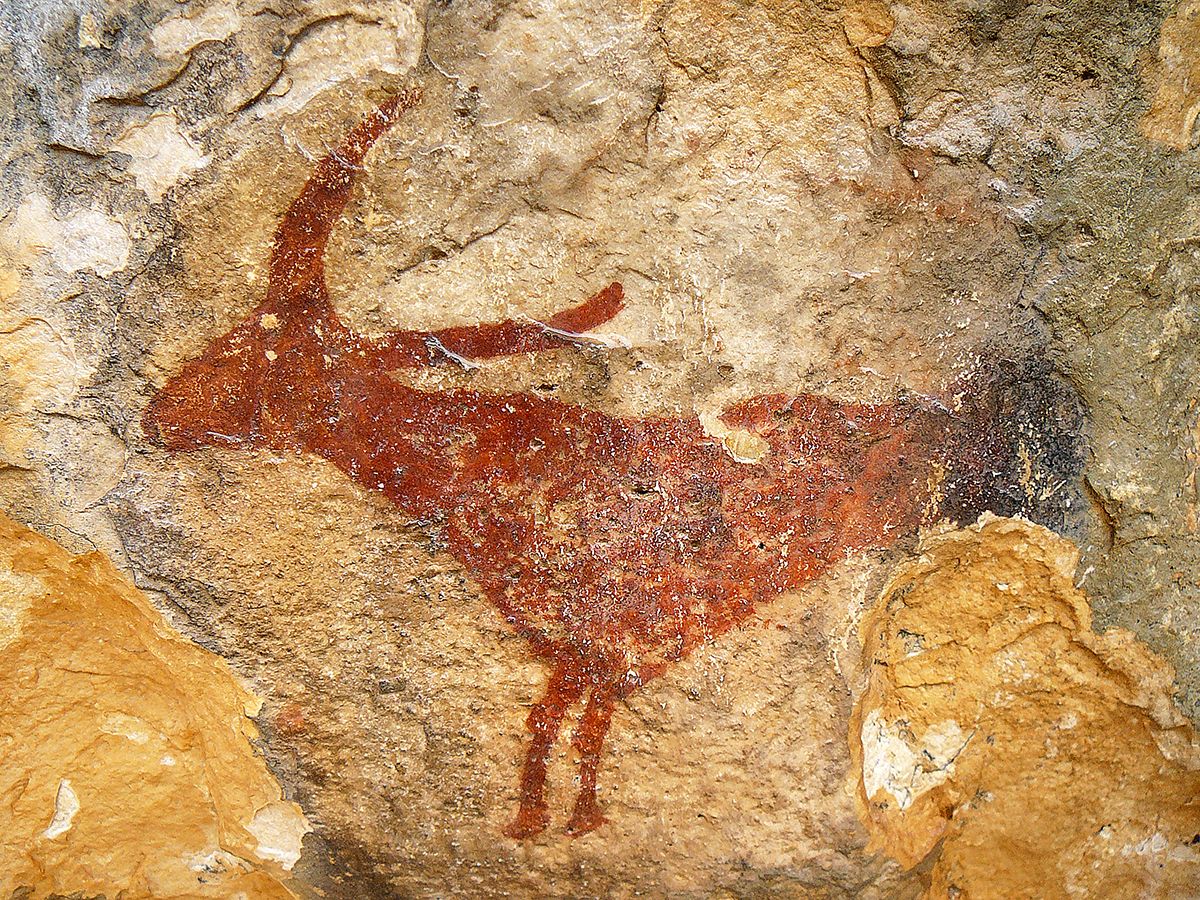 La gran cabra del jaciment del Mas d'en Llort La gran cabra del jaciment del Mas d'en Llort