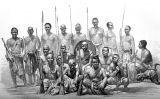 L'equip de guerrers africans que protegia l'expedició
