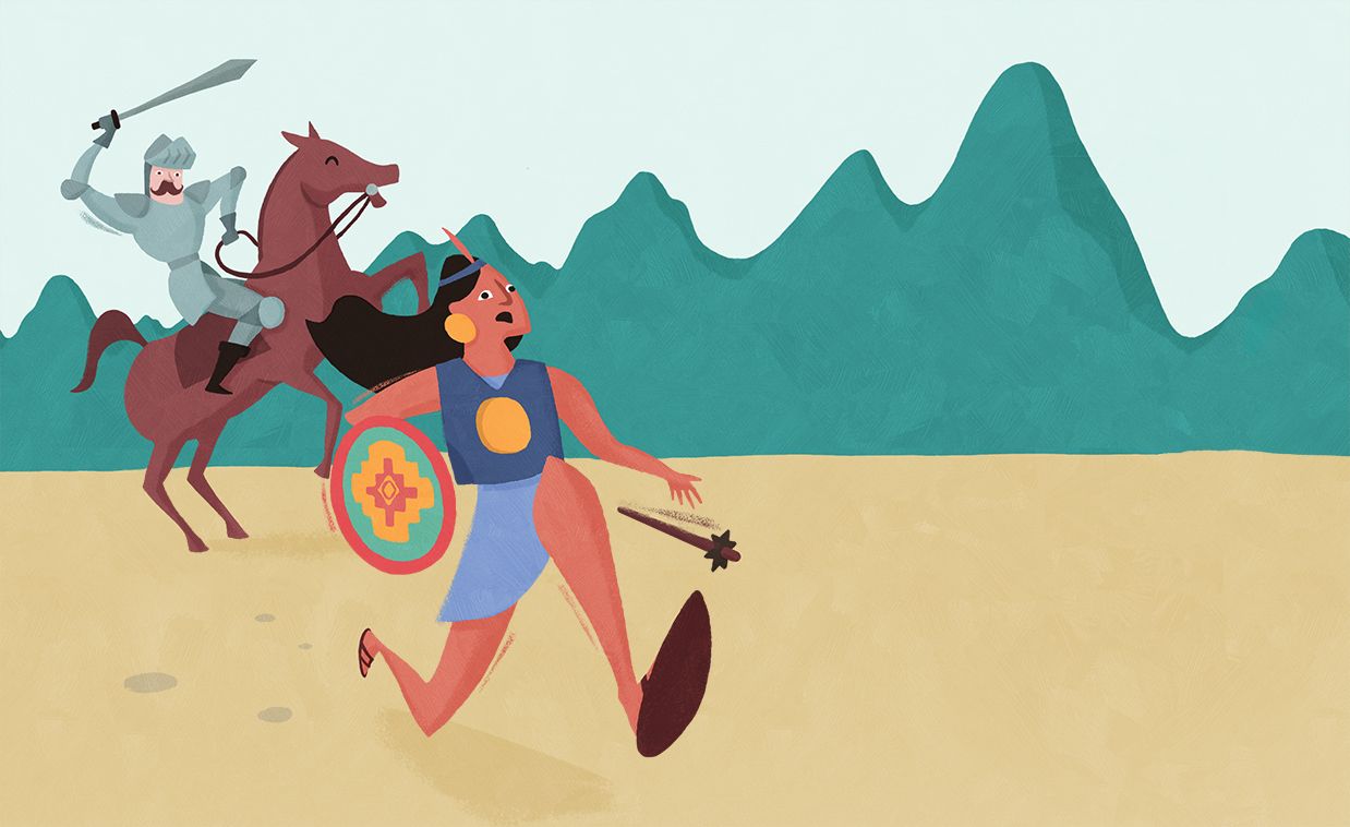 Els espanyols van posar fi a l'imperi inca Els espanyols van posar fi a l'imperi inca